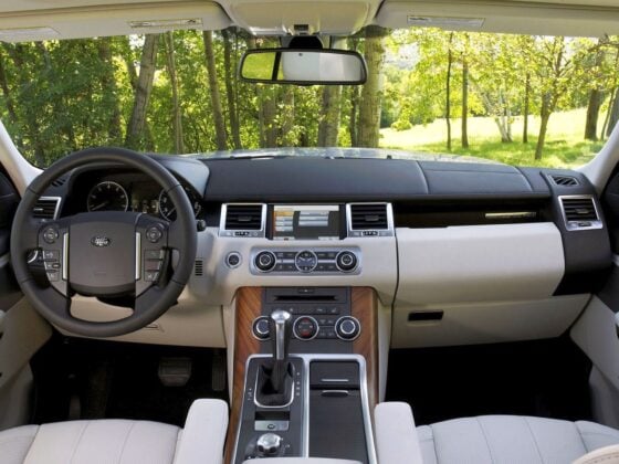 Range Rover Sport I - deska rozdzielcza