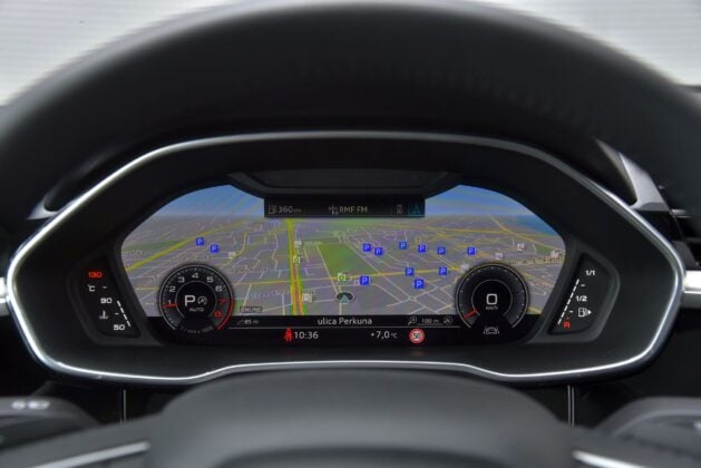 Audi Q3 II - wirtualne zegary