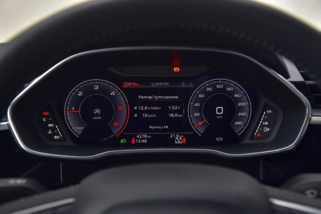 Audi Q3 II - wirtualne zegary