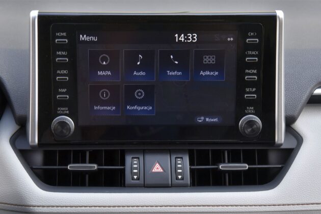 Toyota RAV4 V - ekran