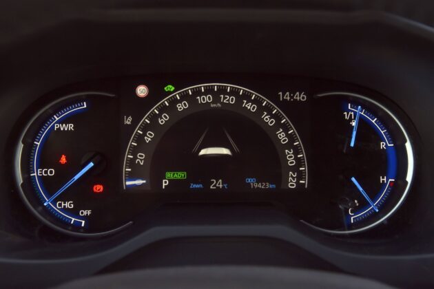 Toyota RAV4 V - zegary