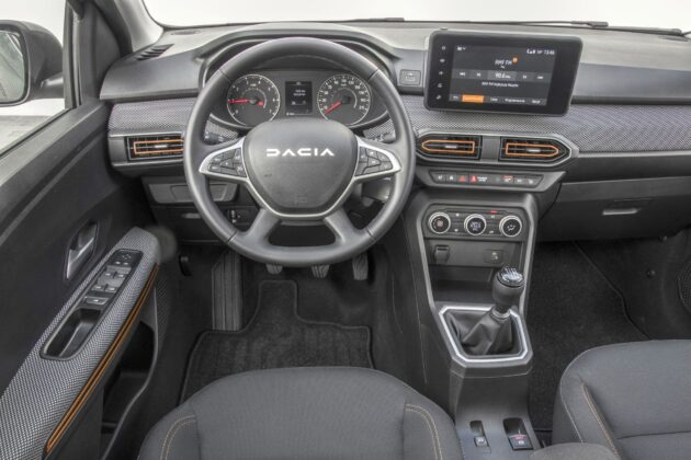 Dacia Sandero III - deska rozdzielcza