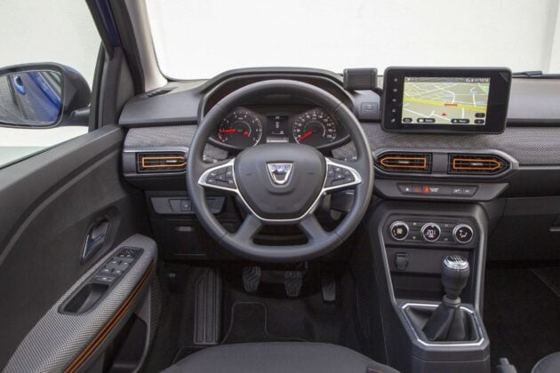 Dacia Sandero III - deska rozdzielcza
