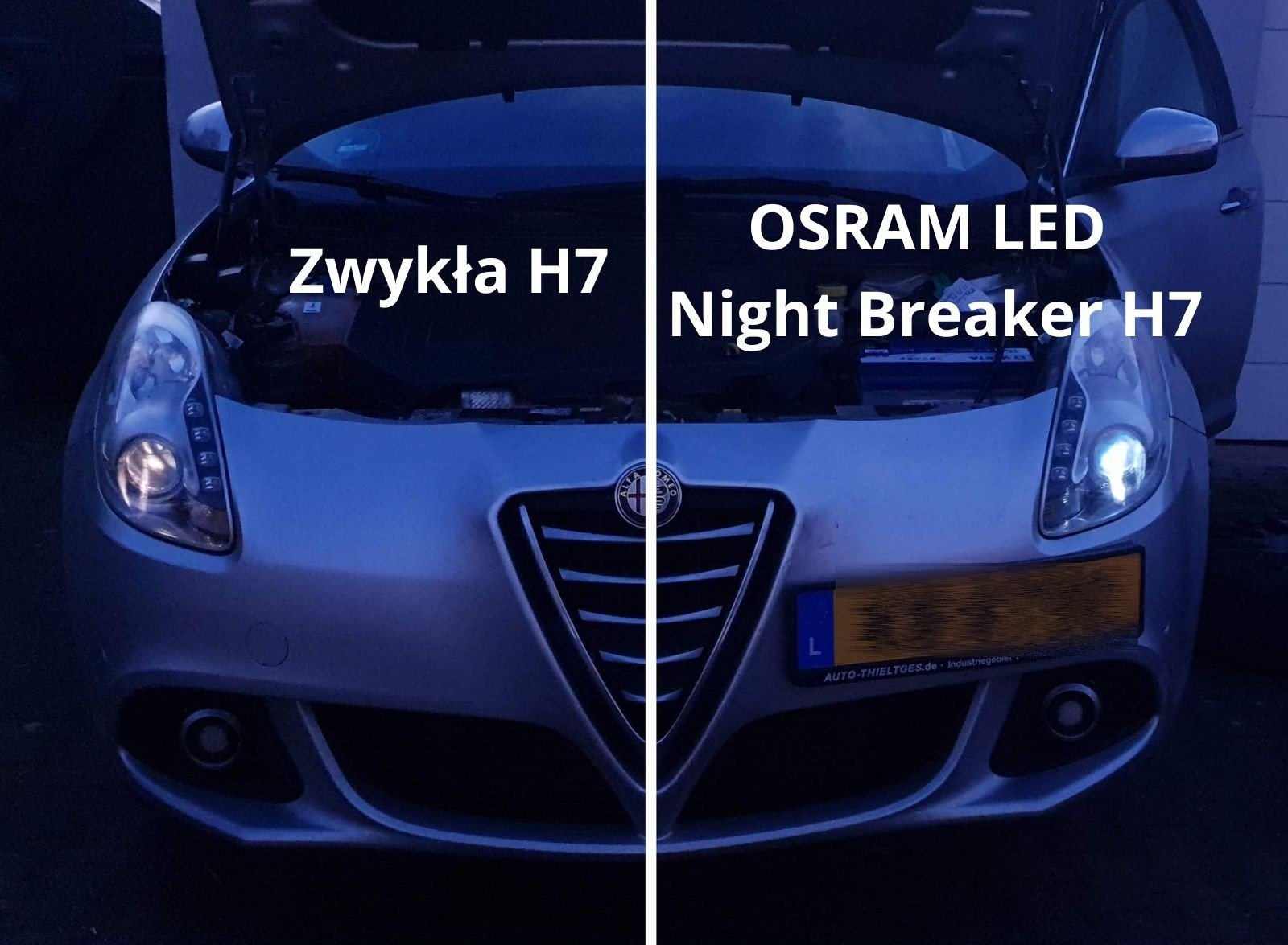 Legalne LED-y H7? Czy warto kupić H7 LED? porównanie żarówek H7 z homologacją
