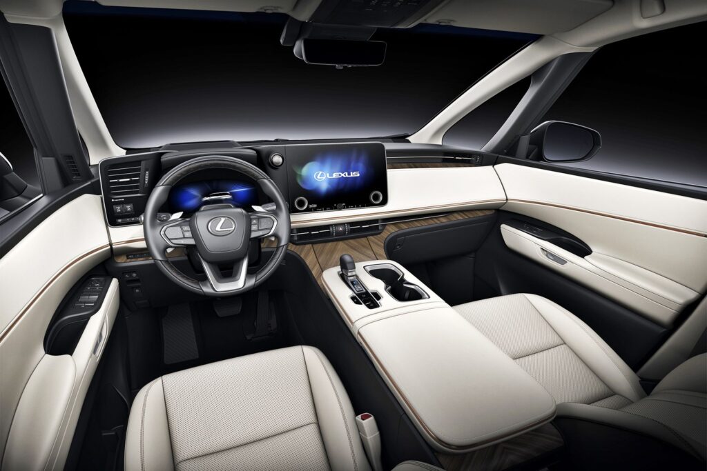 Lexus LM - wnętrze