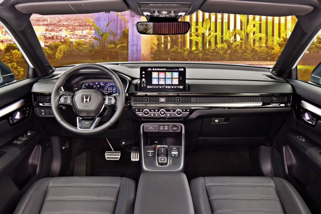 Honda CR-V - deska rozdzielcza