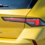 Opel Astra - tylne światło