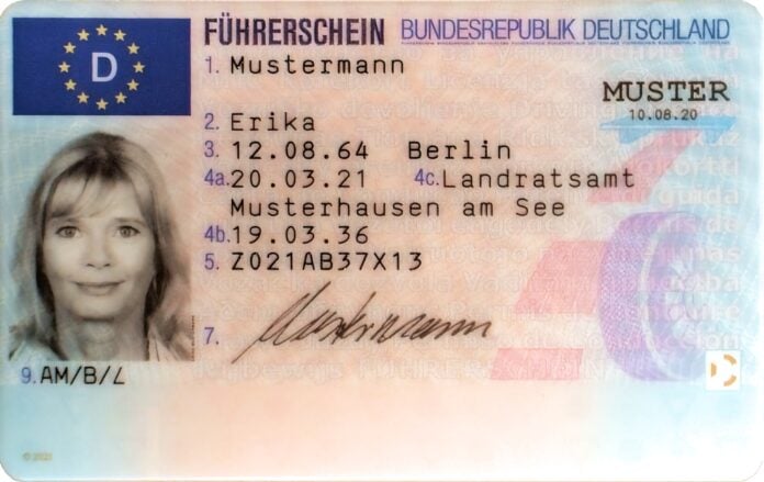 Niemieckie prawo jazdy