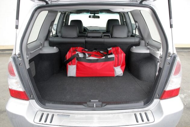 Subaru Forester II - bagażnik