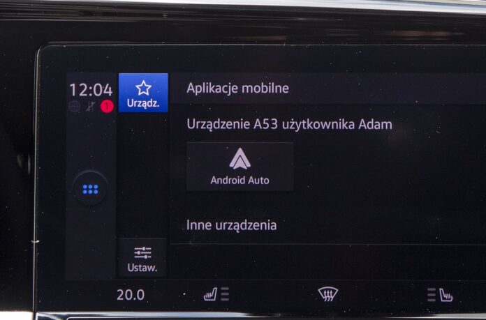 Android Auto 10.2