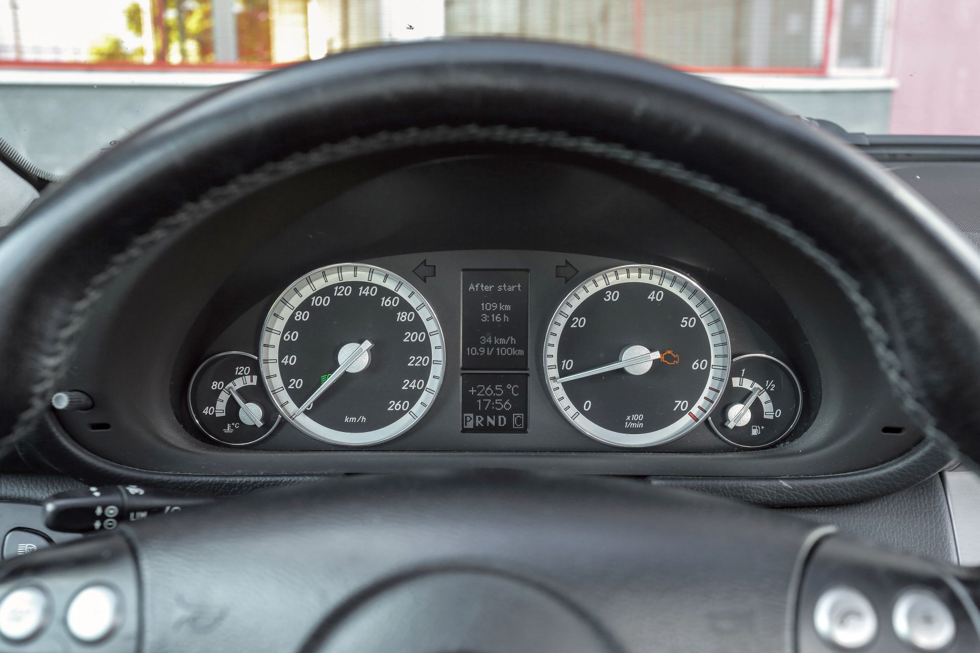Mercedes klasy C W203 - zegary