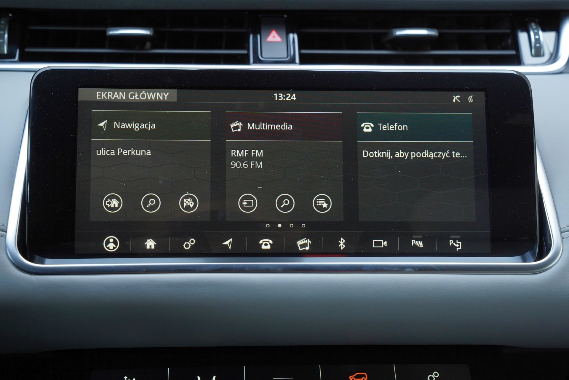 Range Rover Evoque II - ekran