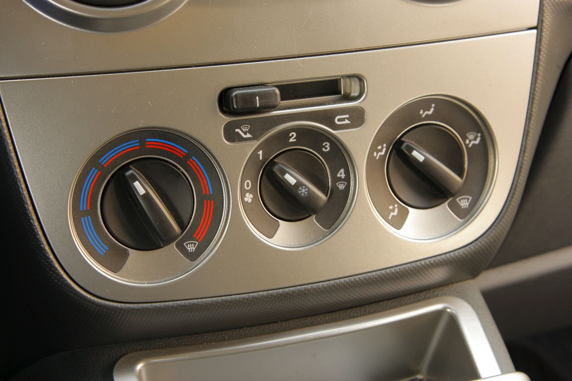 Fiat Qubo - panel klimatyzacji