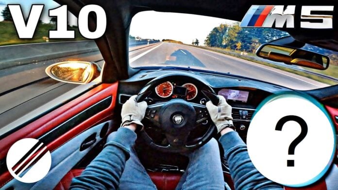 BMW M5 E60 - test na autostradzie