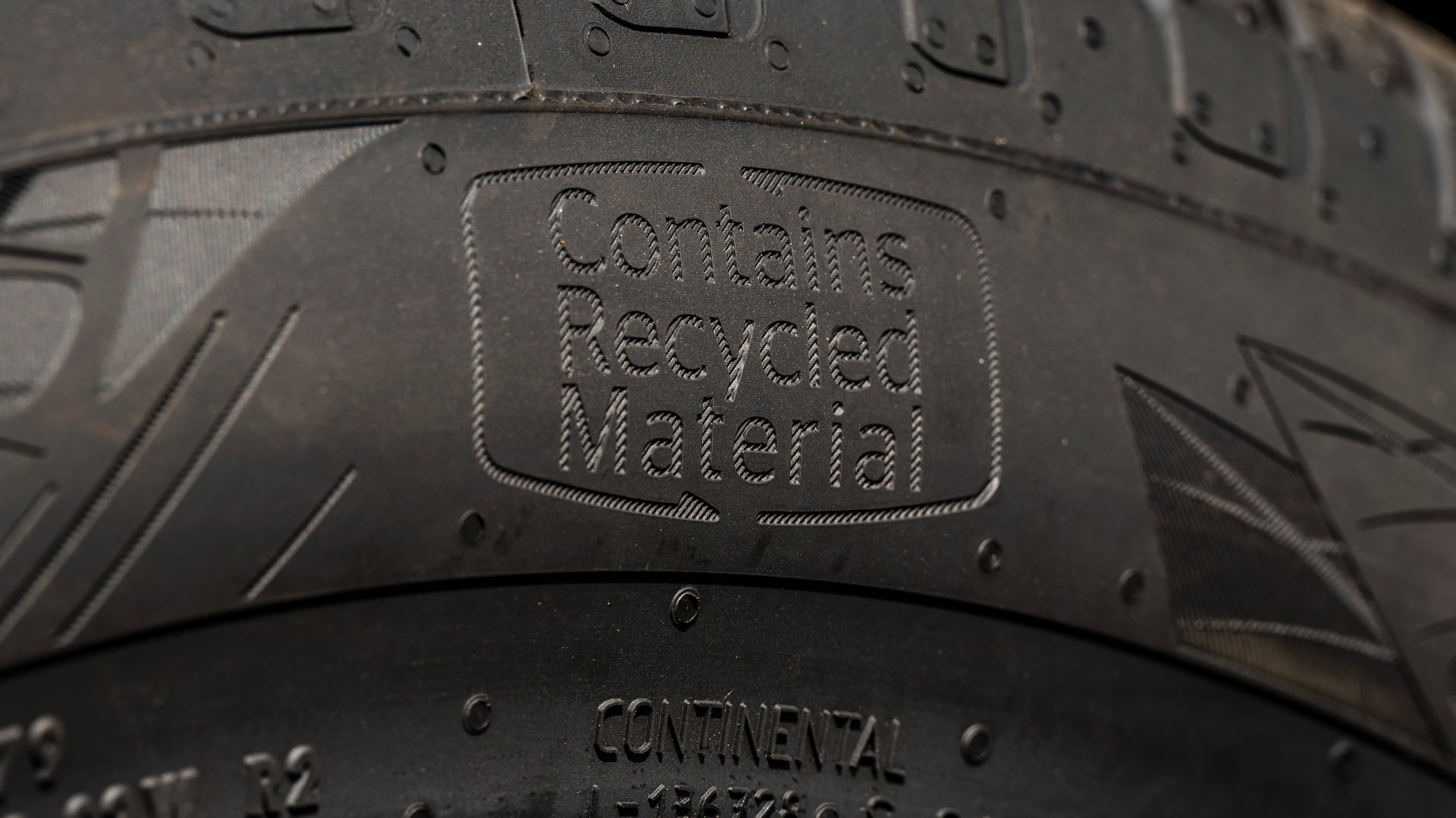 Continental recycled tyre