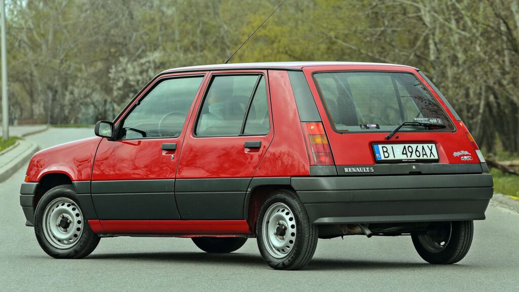 Renault 5 - tył