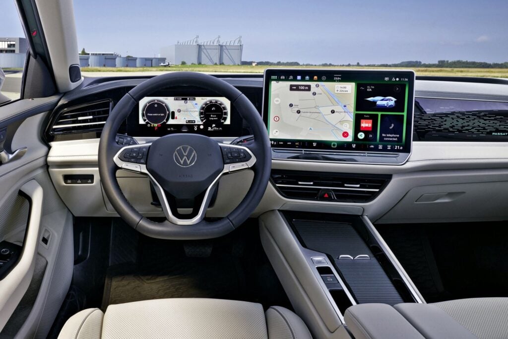 VW Passat - wnętrze