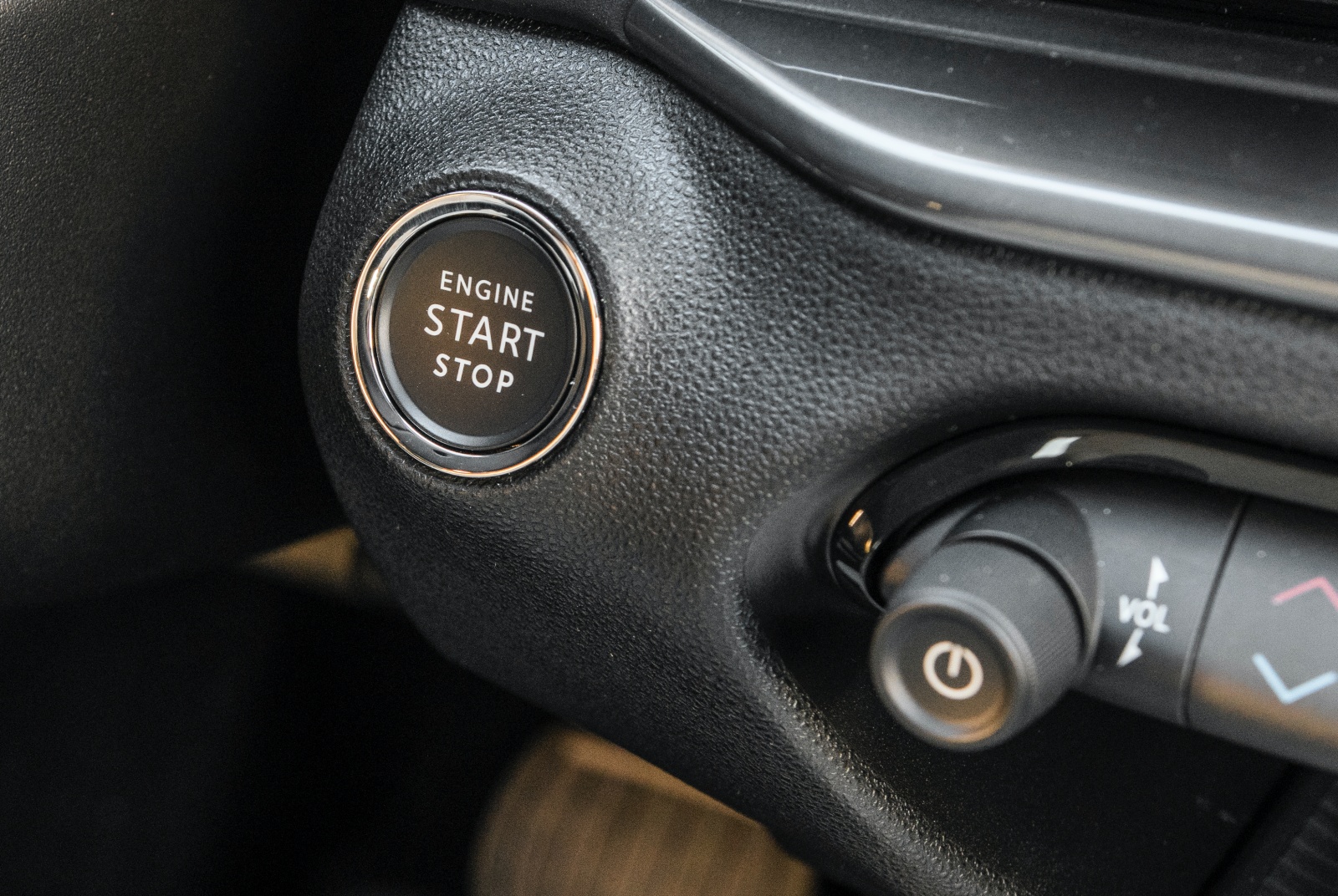 Fiat 600e – przycisk startera