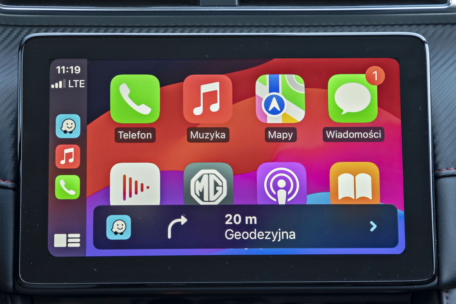 MG ZS - Apple CarPlay