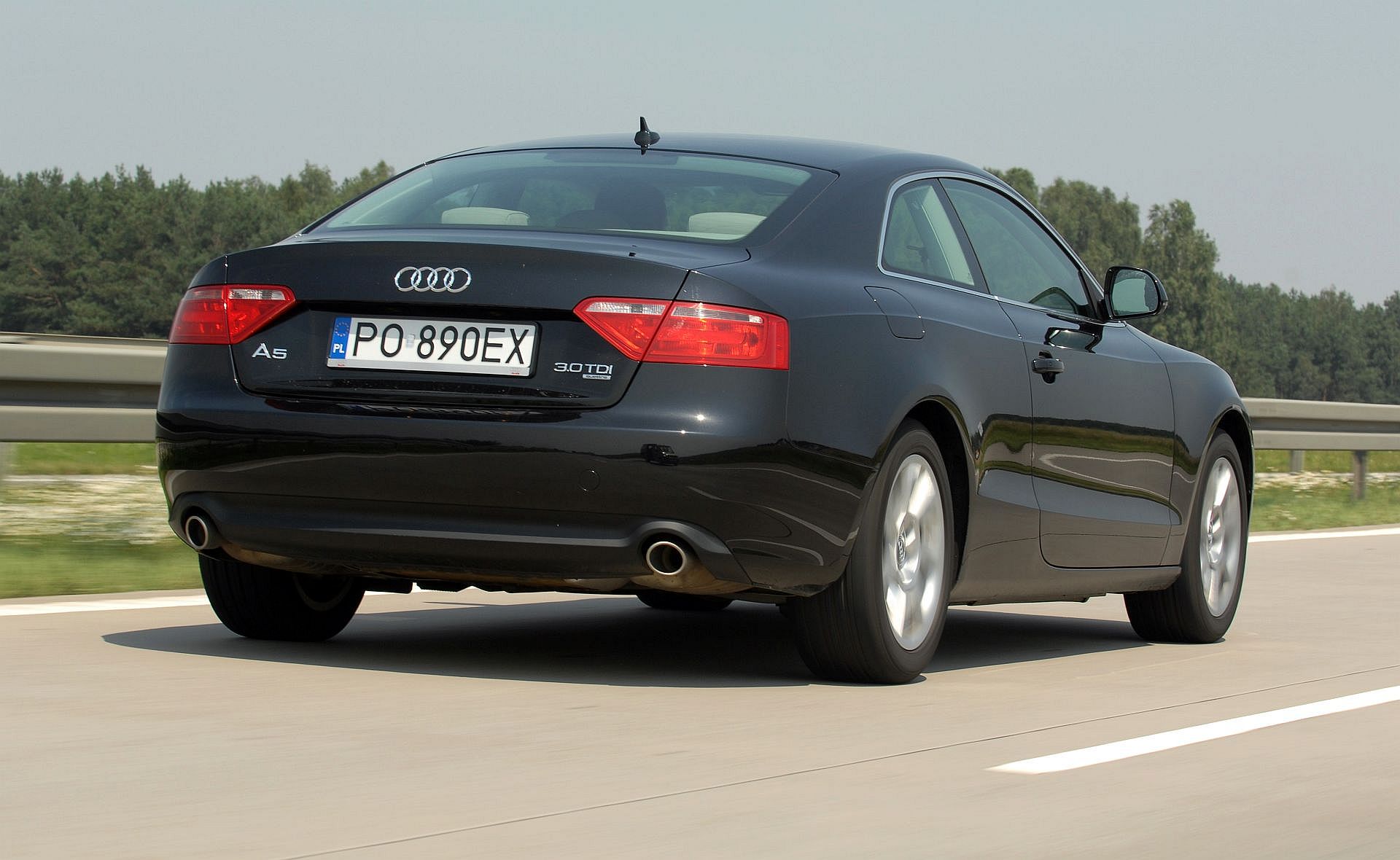 Audi A5 8T Coupe (ksenon) 2007–2011 - żarówki tył