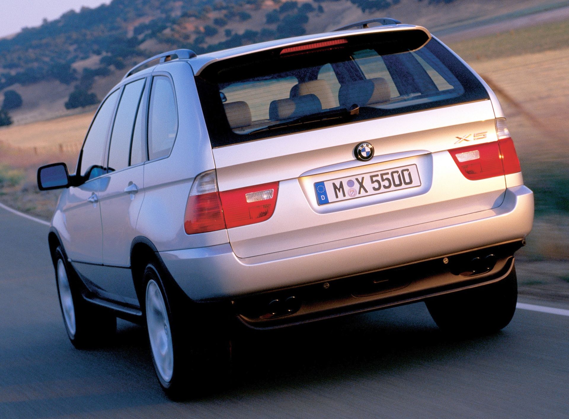 BMW X5 E53 (ksenon) 1999–2006 - żarówki tył