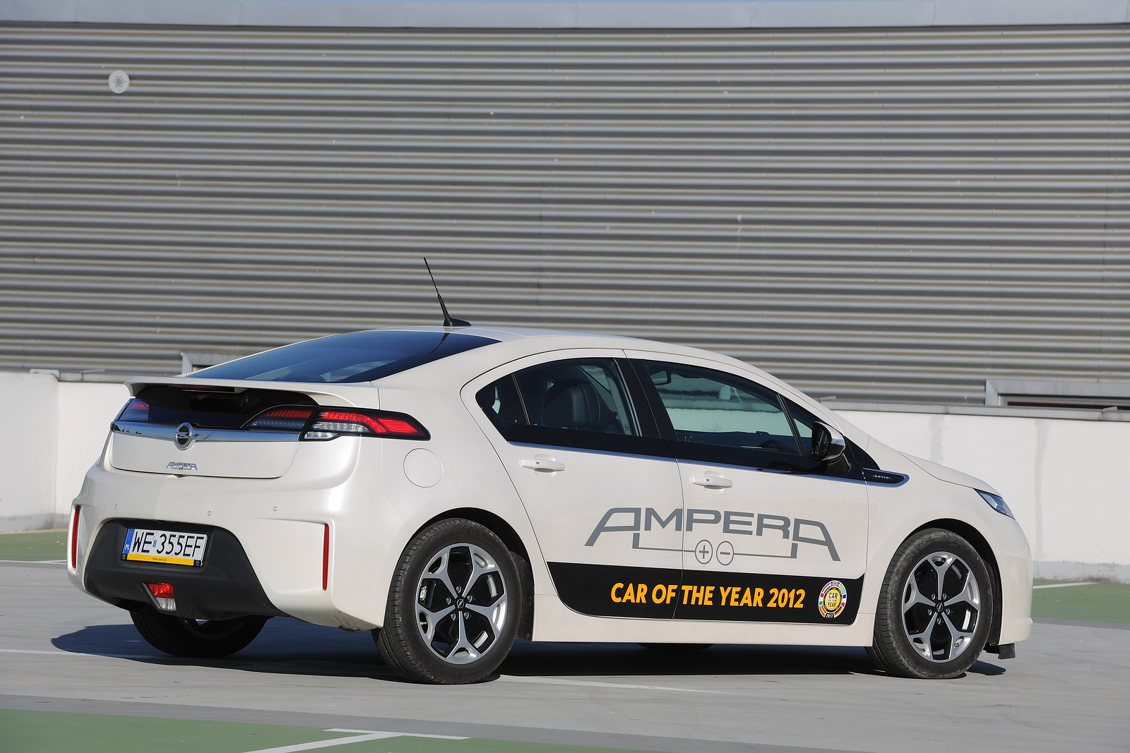 Opel Ampera 2012–2016 - żarówki tył