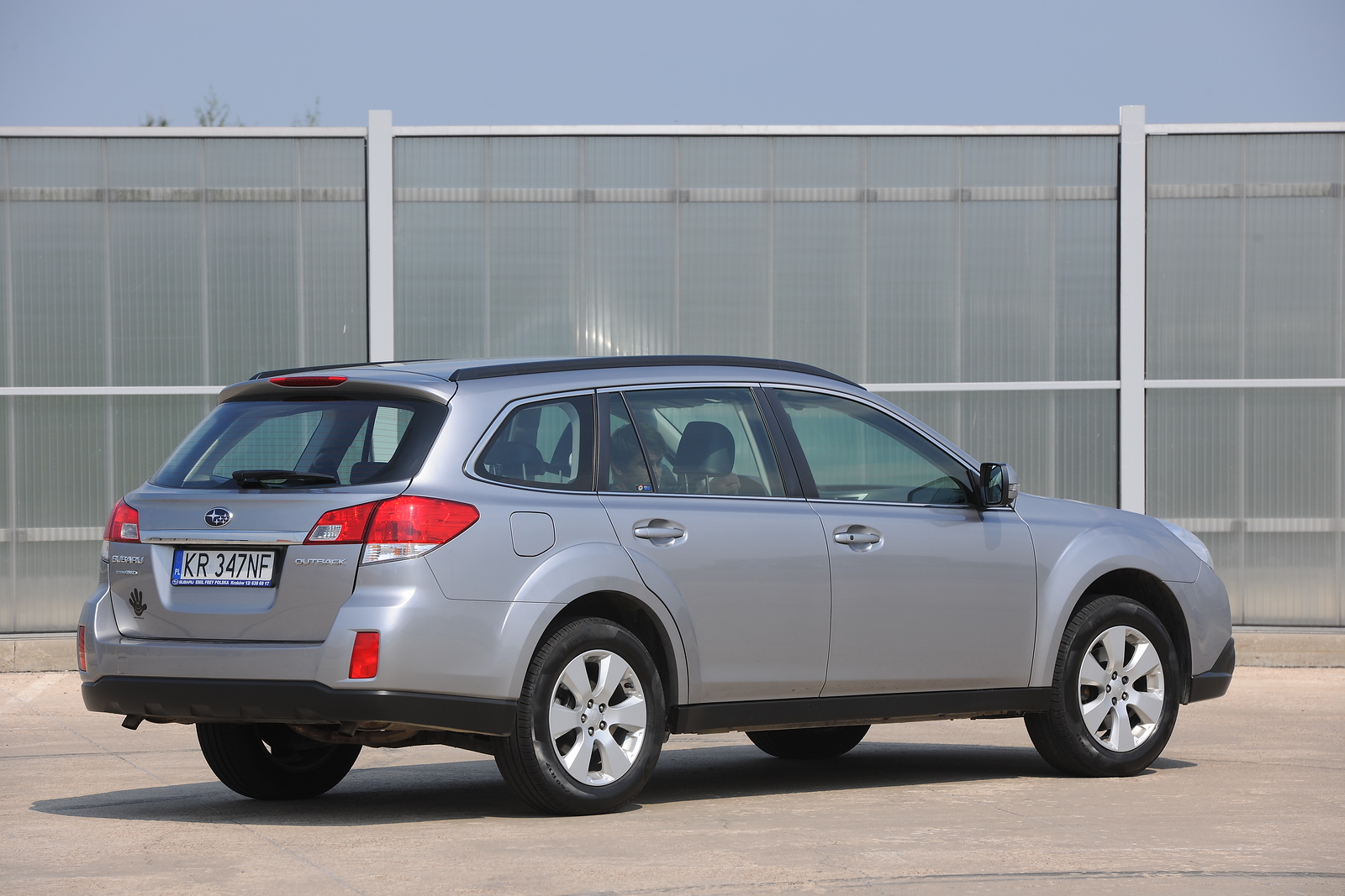 Subaru Outback IV 2009–2015 - żarówki tył