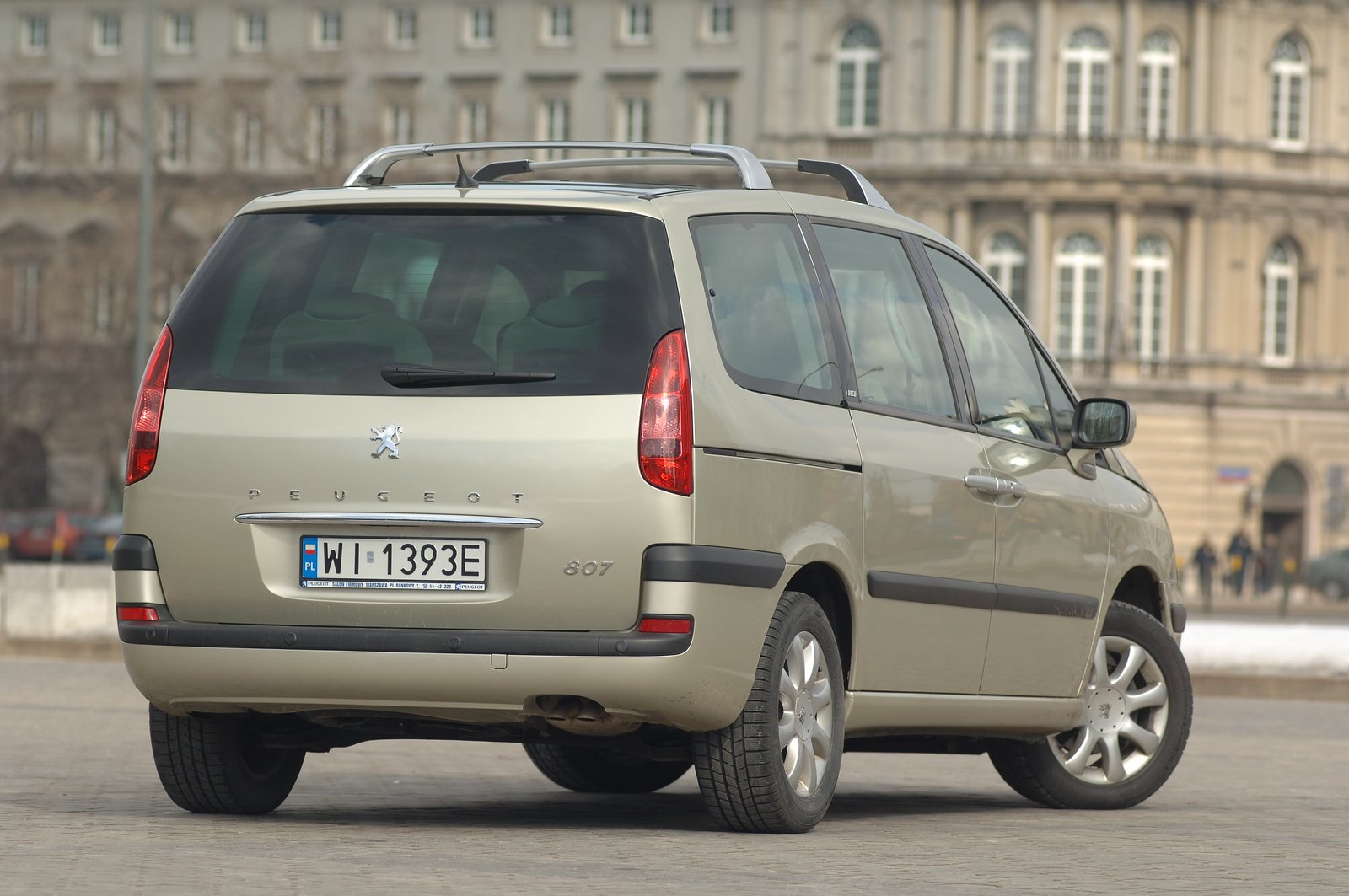 Peugeot 807 2002–2014 - żarówki tył