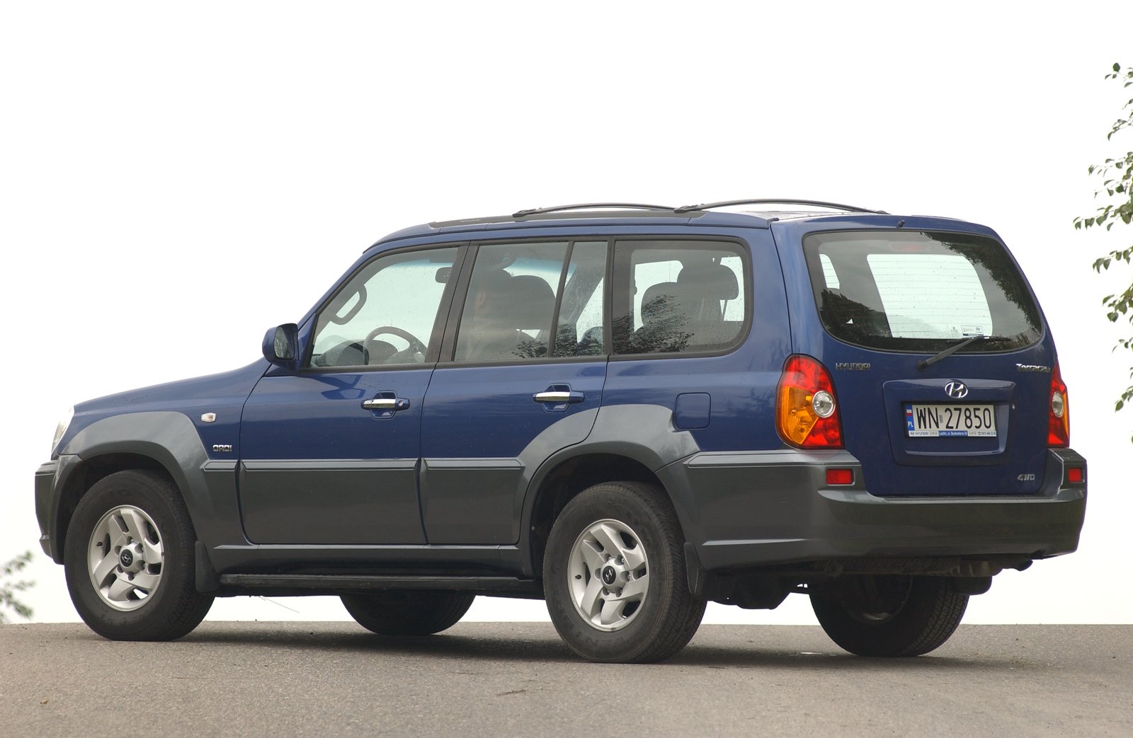 Hyundai  Terracan 2001–2007 - żarówki tył