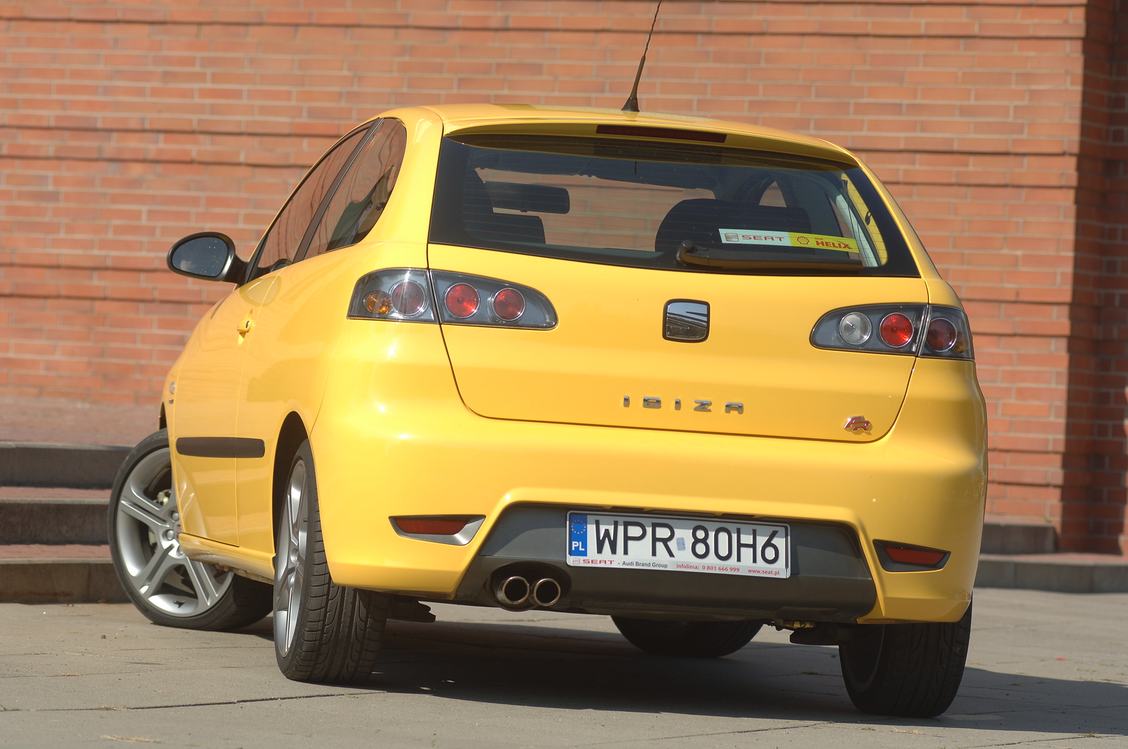 Seat Ibiza III (ksenon) 2002–2008 - żarówki tył