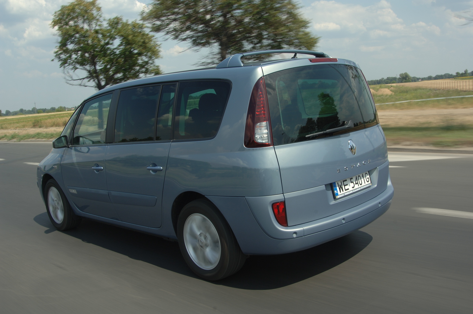 Renault Espace IV FL 2010–2014 - żarówki tył