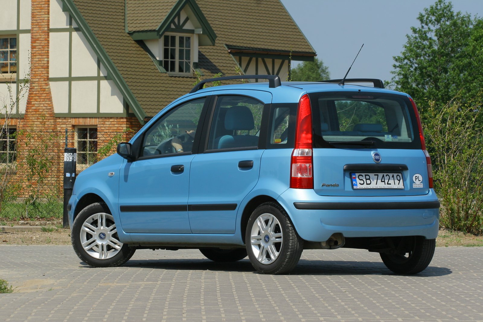Fiat Panda II Van 2004–2012 - żarówki tył