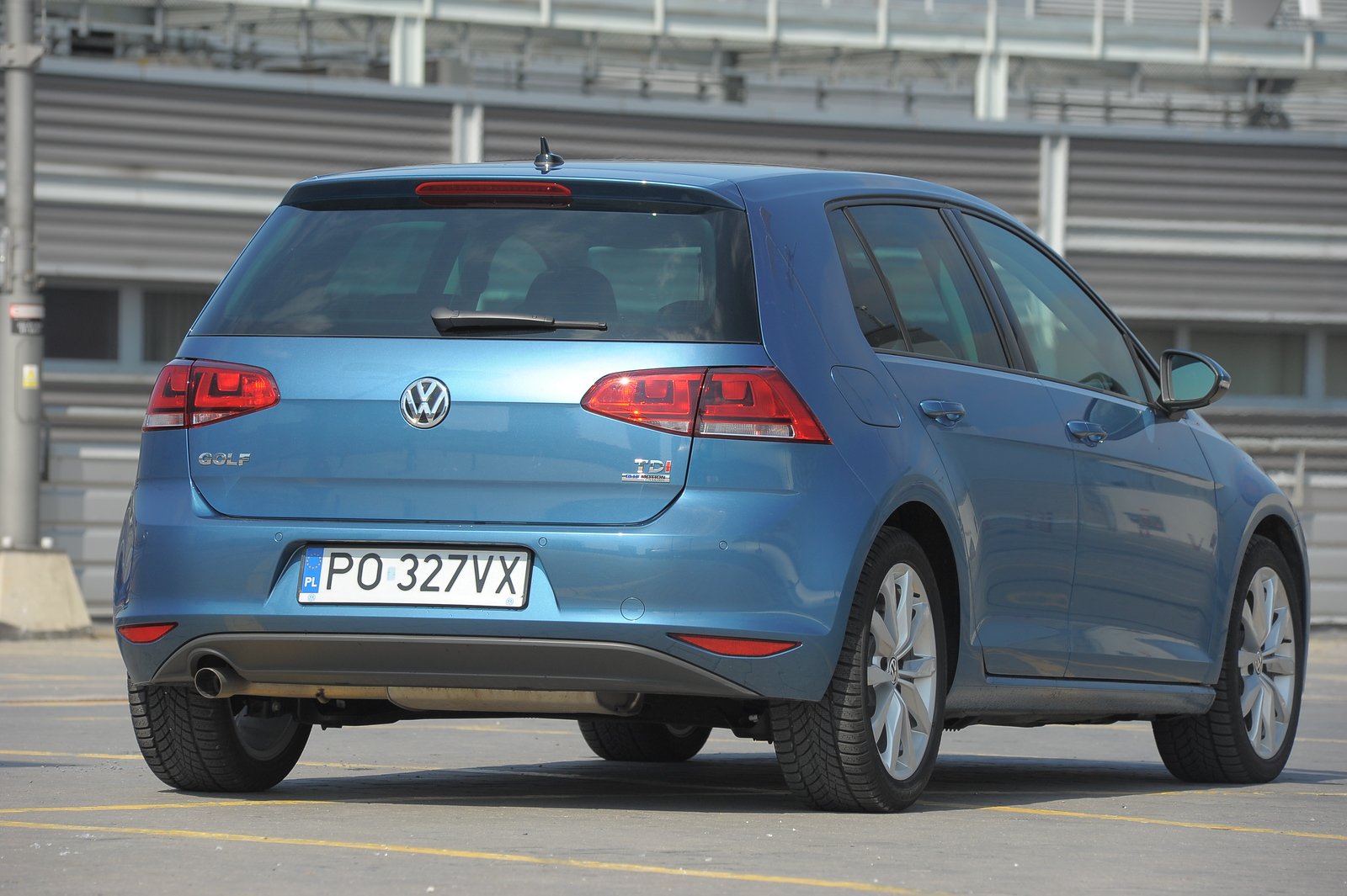 Volkswagen Golf VII (ksenon) 2012–2020 - żarówki tył