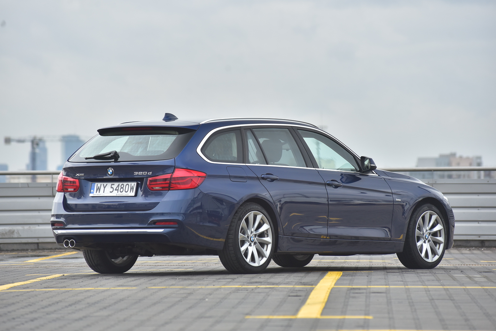 BMW serii 3 F31 Touring (ksenon) 2012–2019 - żarówki tył
