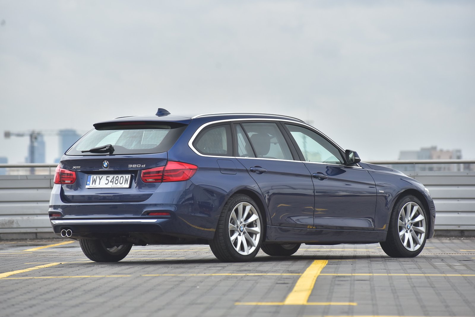 BMW serii 3 F31 Touring 2012–2019 - żarówki tył
