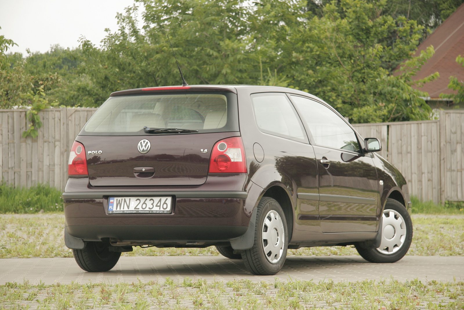 Volkswagen Polo IV 2001–2005 - żarówki tył