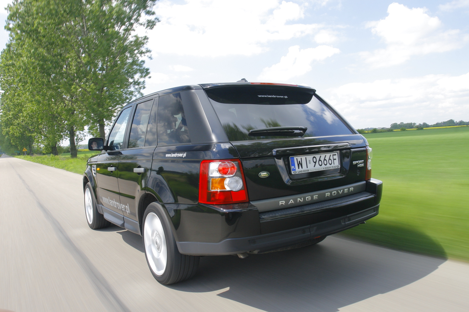 Land Rover Range Rover Sport I 2005–2013 - żarówki tył