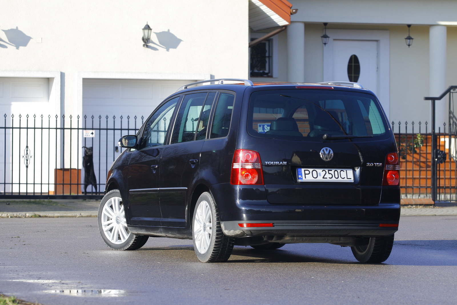 Volkswagen Touran I FL (ksenon) 2010–2015 - żarówki tył
