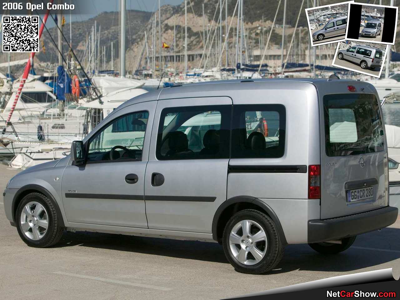 Opel Combo C 2001–2011 - żarówki tył