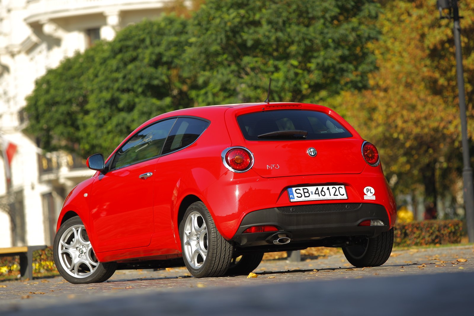 Alfa Romeo MiTo 2008–2011 - żarówki tył