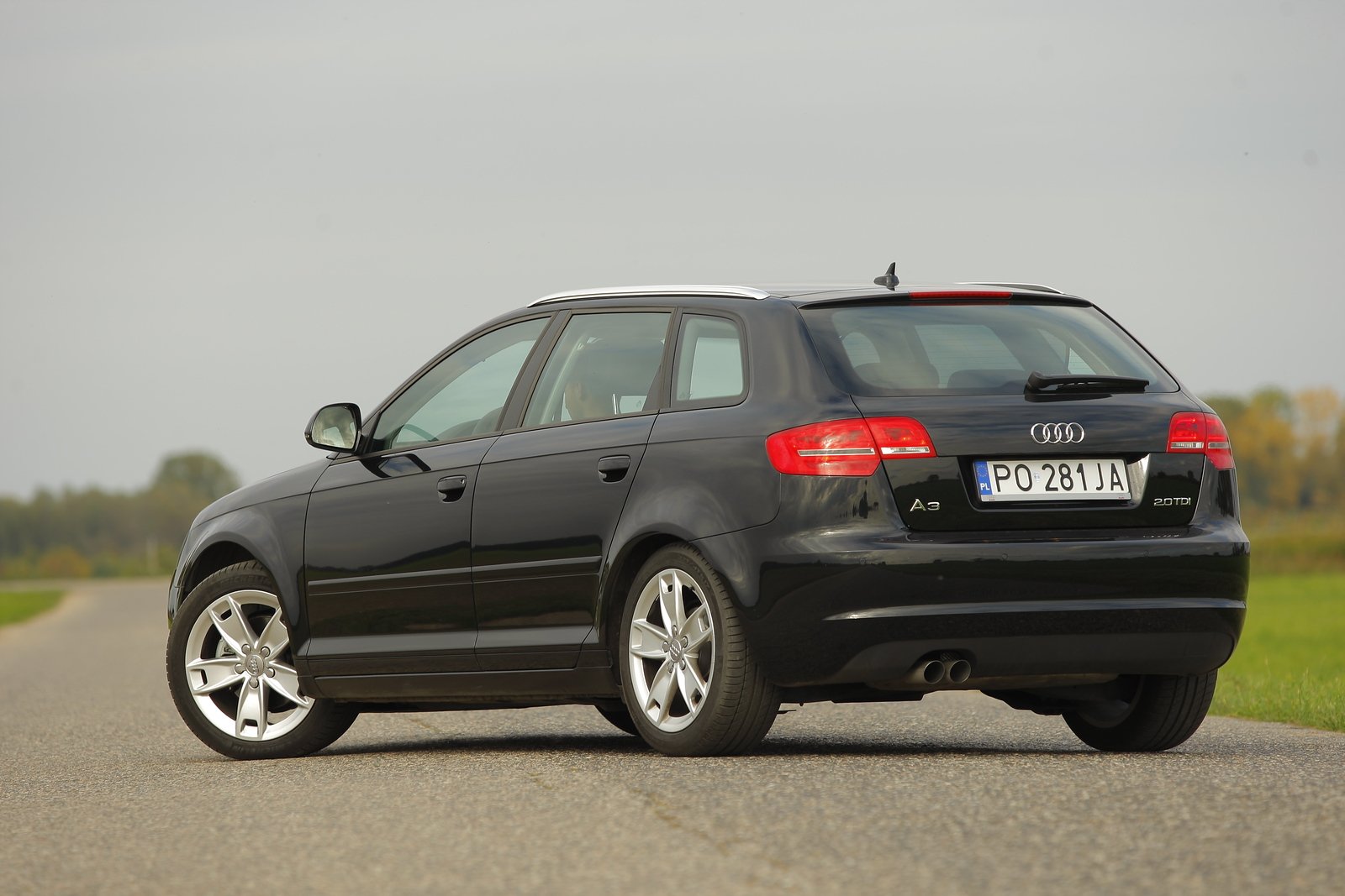 Audi A3 8P Sportback 2005–2013 - żarówki tył