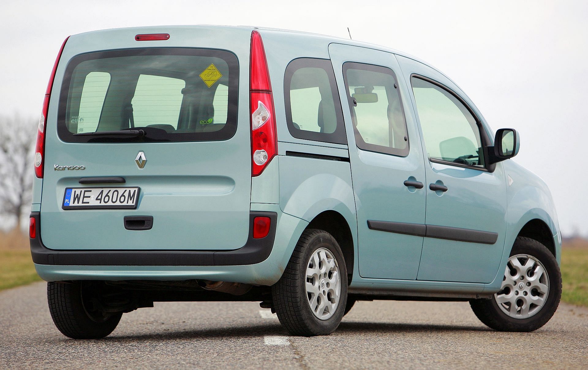 Renault Kangoo Be Bop 2009–2013 - żarówki tył