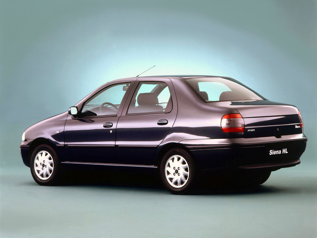 Fiat Siena 1997–2002 - żarówki tył