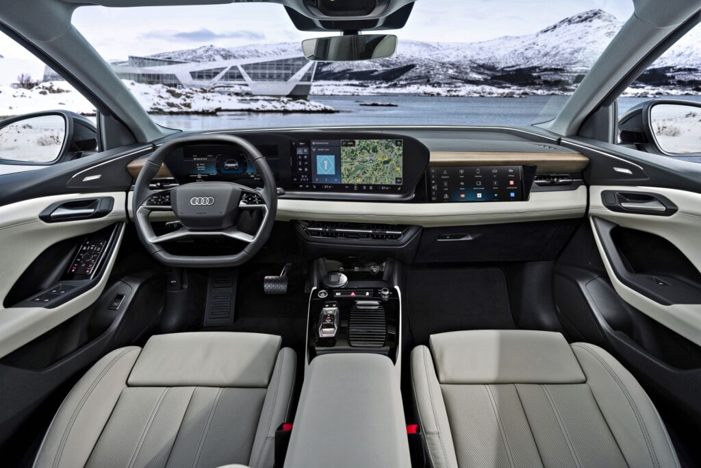 Audi Q6 e-tron - wnętrze