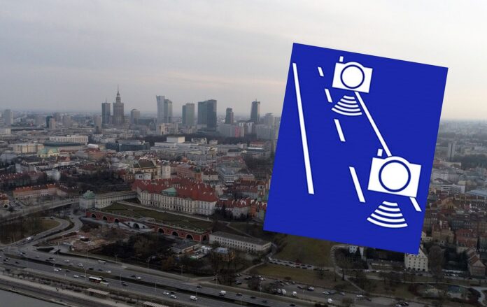 Odcinkowy pomiar prędkości Warszawa
